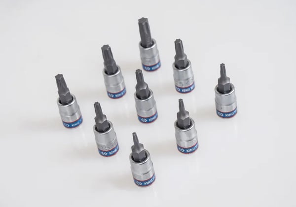 King Tony 2033, 1 kpl, Torx, T20, Kromi, Terästä, 37 mm, 15 g