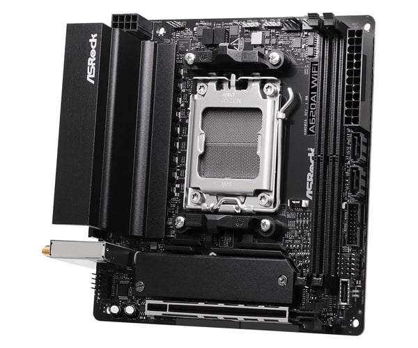 ASRock A620AI WiFi -emolevy, A620A, AM5, Mini-ITX, DDR5