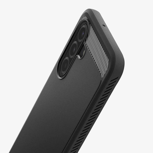 Spigen Rugged Armor, Mobilskal, Samsung, Galaxy A17 5G, 16,5 cm (6.5"), Svart