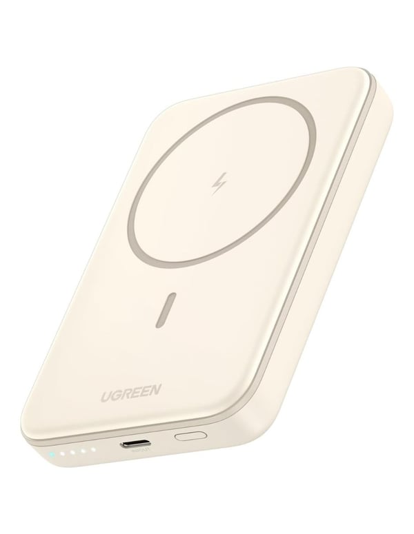 Ugreen - Trådløs nødlader - magnetisk - 10000 mAh - 37 Wh - 20 watt - 3 A - PD 3.0, PD 2.0, QC 3.0, QC 2.0, Apple 2.4A, USB BC 1.2 (24 pin USB-C) -...