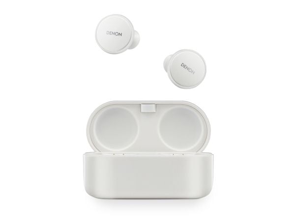 Denon PerL Pro, Langaton, Puhelut/musiikki, 20 - 40000 Hz, Kuulokkeet, Valkoinen