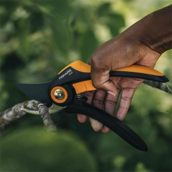 Fiskars Plus P521, Ohisyöttö, Muovi, Musta, Oranssi, Terästä, Musta/Ruostumaton teräs, 201 mm