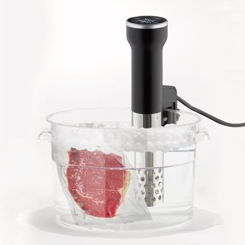 Caso Garer SV 400, Sous vide cirkulationspanna, Svart, Rostfritt stål, Touch, LED, GS/CE, 25 °C