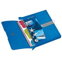 Herlitz 11206125, Polypropylen (PP), Blå, A4, 4 cm, 1 stk