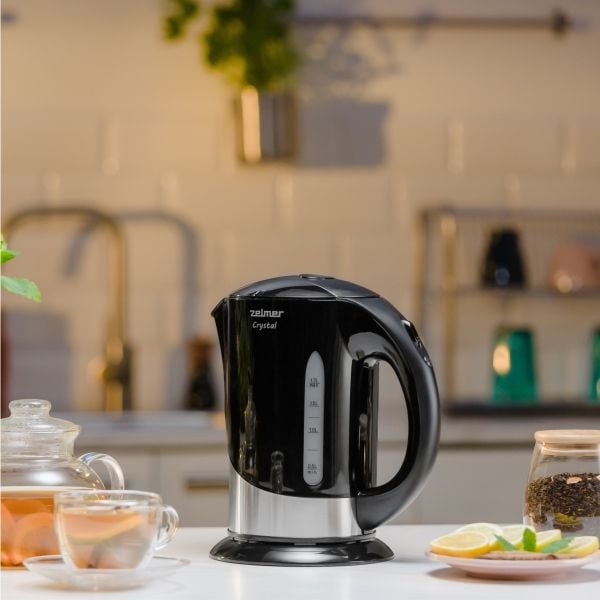 Zelmer ZCK7630B, 1,7 l, 1850 W, Sort, Plast, Vannivåindikator, Filtrering