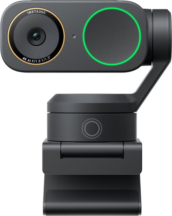Insta360 Link 2 Pro webbkamera 3840 x 2160 USB-C, svart