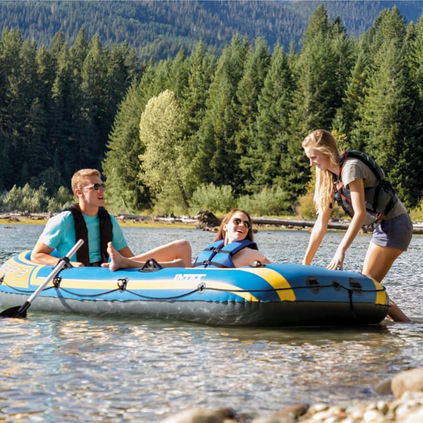 Intex 68370NP, Resor/fritid, Gummibåt, Multifärg, PVC, 3 personer, 320 kg