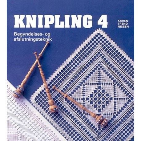 Heklebok 4 - Start- og avslutningsteknikk | Karen Trend Nissen | Språk: Dansk