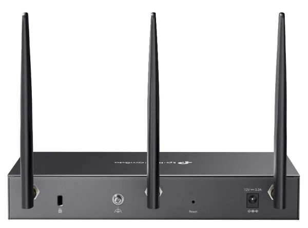 TP-Link Omada DR3220v-4G, Kaksitaajuus (2,4 GHz/5 GHz), Ethernet LAN, ADSL, ADSL2, musta, Pöytäreititin