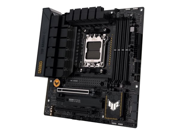 ASUS TUF Gaming B650M-Plus - Moderkort - micro ATX - Socket AM5 - AMD B650 Chipuppsättning - USB-C 3.2 Gen 2x2, USB 3.1 Gen 2, USB 3.2 Gen 2, USB-C...
