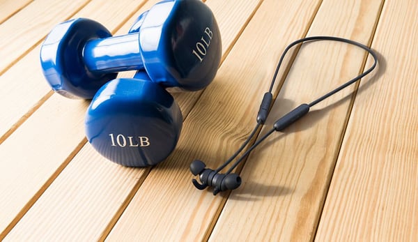 Philips TAE1209BK Trådlösa in-ear-hörlurar.
