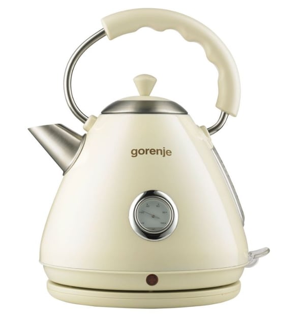 Gorenje Classico K17CLI - Vattenkokare - 1.7 liter - 2200 W - champagne