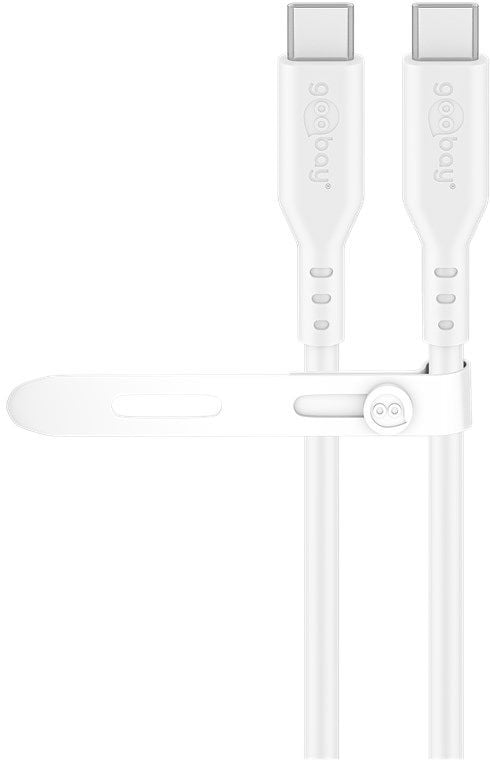 Goobay 77743, 1,5 m, USB C, USB C, USB 2.0, 0,48 Gbit/s, Vit