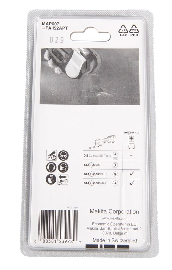 Makita MAP007 - Nedsenket sagblad - bredde: 52 mm