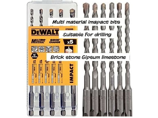 DeWALT ?DT60099-QZ, Borr, Silver, B01JYO15B0, 35 mm, 450 mm, 150 mm