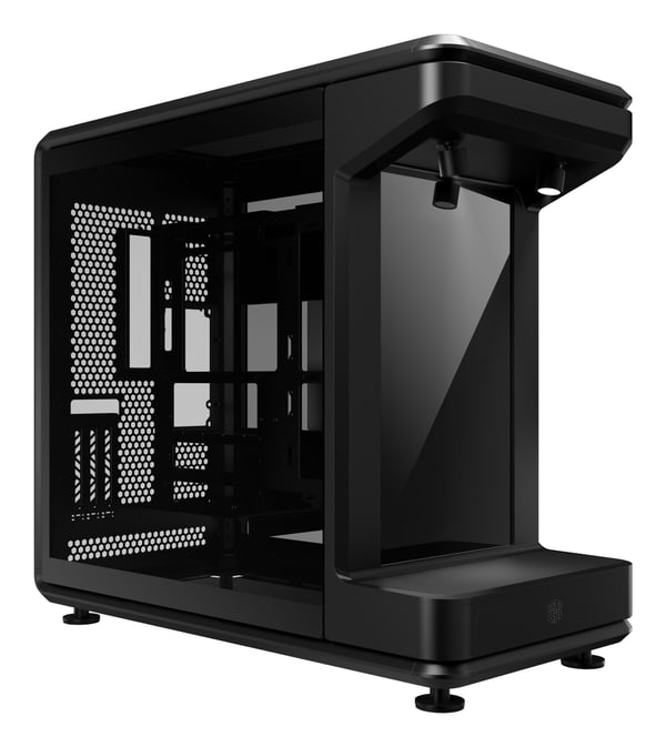 Cooler Master MasterFrame 360 Panorama ATX-kabinett, herdet glass, svart