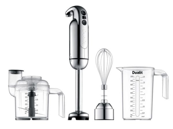 Dualit 88930, Stavmixer, 1 l, 700 W, Rostfritt stål