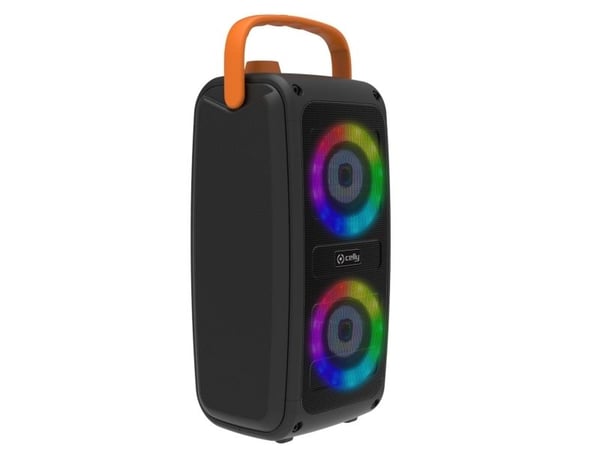 Celly TECH FOR KIDS KIDSPARTYRGB - Selskapshøyttaler - for bærbar bruk - trådløs - 10 watt - svart