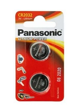 Panasonic CR2032L/2BP - Batteri 2 x CR2032 - Li - 220 mAh