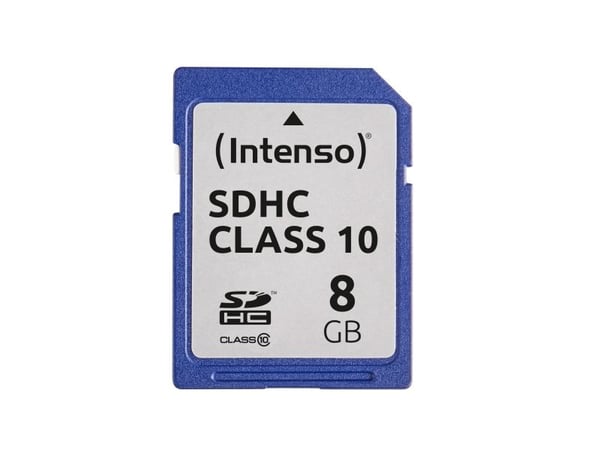 Intenso Class 10 - Flashminnekort - 8 GB - Class 10 - SDHC