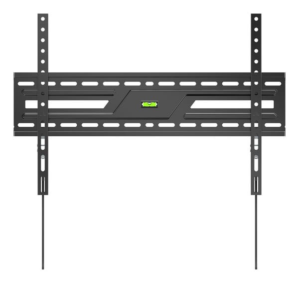 DELTACO - Kiinnityssarja (seinäkiinnike) - kiinteä - litteälle paneelille - vankka - musta - näytön koko: 37"-86"