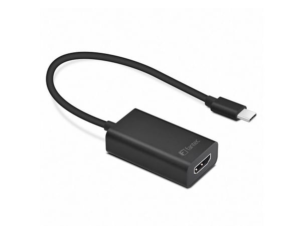 FANTEC - Extern videoadapter - USB-C - HDMI - svart