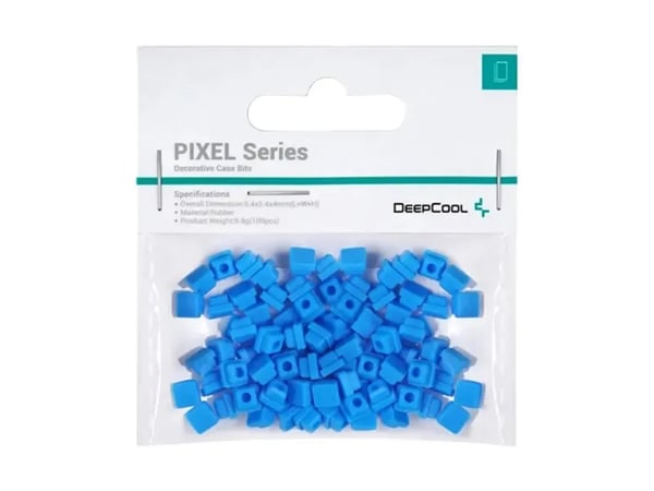 Deepcool PIXEL Series - Systemkabinett dekorativa delar - blå, pantone 299U (paket om 100 delar)