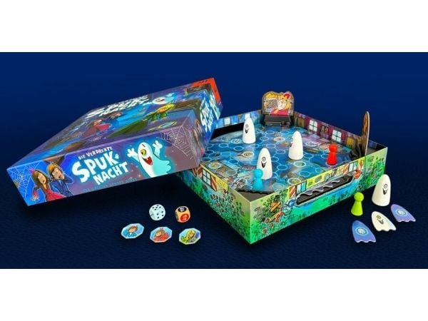 Schmidt Spiele Die verdrehte Spuknacht, Lautapeli, Perhe, 5 vuotta, 20 min.
