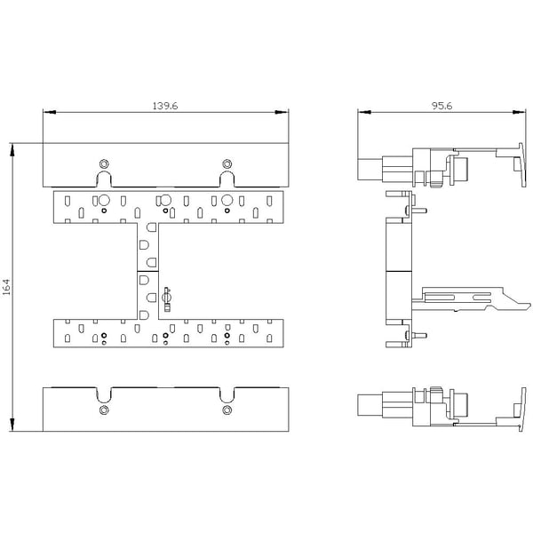 Siemens 3VA9214-0KP10 effektkontakttillbehör 1 st
