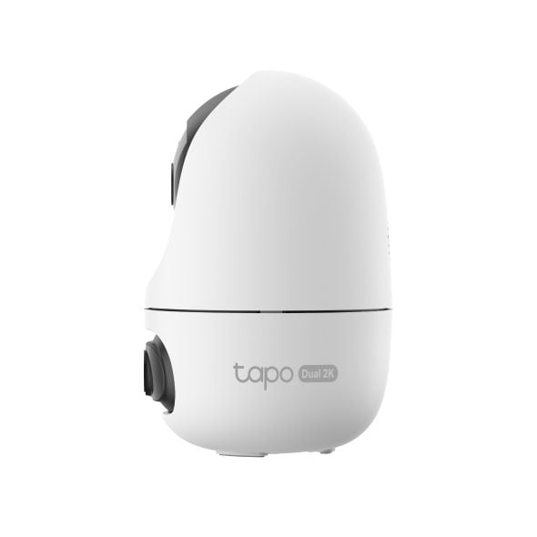 TP-Link Tapo C245D, IP-säkerhetskamera, inomhus, Trådlös, Innertak/vägg, Vit, Sfärisk