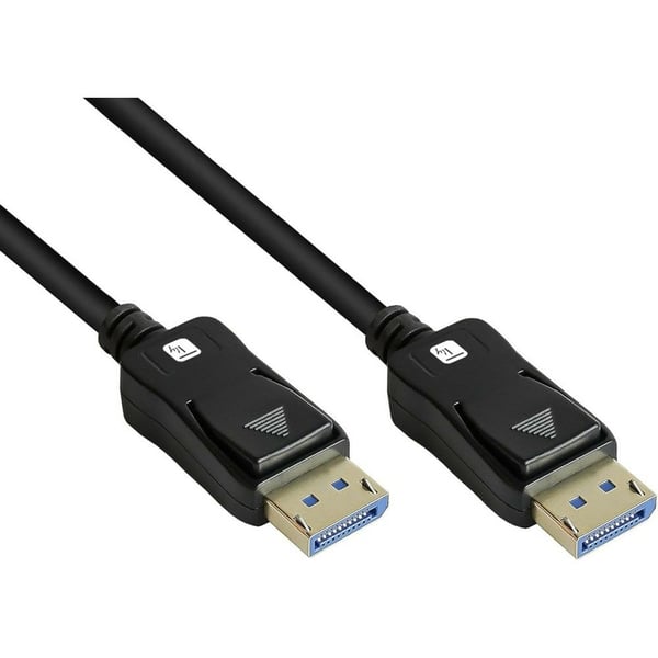 Techly ICOC-DSP-A21-010, 1 m, DisplayPort, DisplayPort, Hankjønn, Hankjønn, 3840 x 2160 piksler