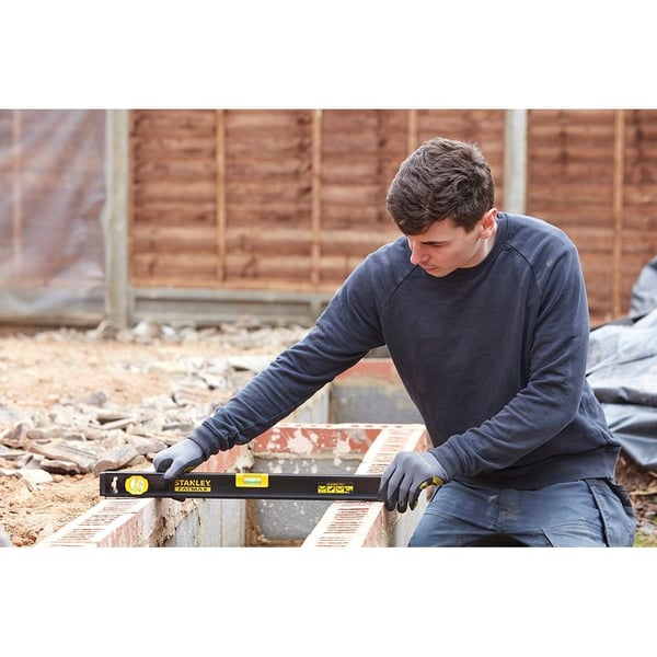 Stanley Fatmax Classic Pro, Snekkervater, 0,6 m, Sort, Gult, 0,5 mm/m, Aluminium