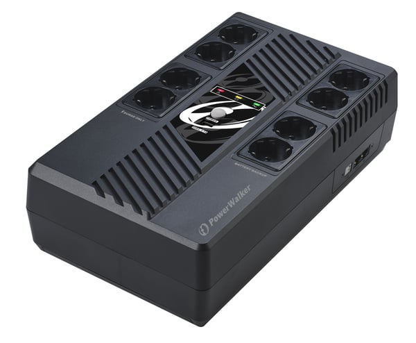 PowerWalker VI 800 MS, Linje-Interactive, 0,8 kVA, 480 W, Sinus, 170 V, 280 V