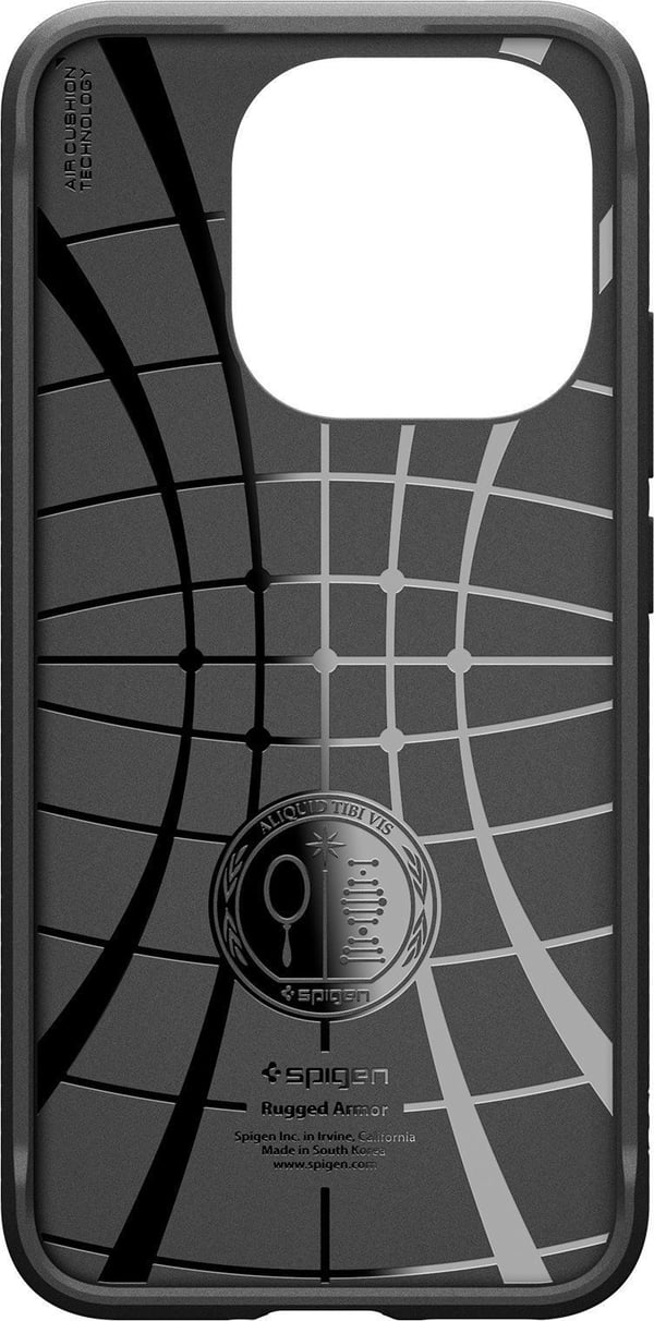 Spigen Rugged Armor, deksel, Xiaomi, 15T, 17,4 cm (6,83"), Sort