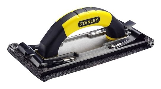 Stanley STHT0-05927, Käsihiomakone, musta, Keltainen, Alumiini, 80 mm, 230 mm, 80 mm