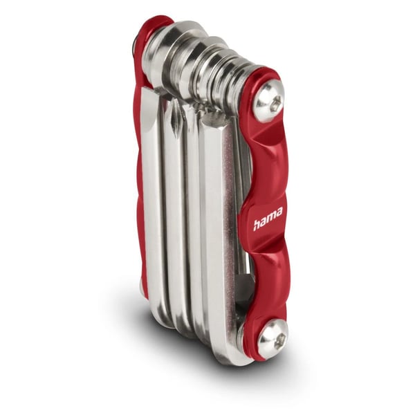 Hama 00178142, Multiverktyg, Metallisk, Röd