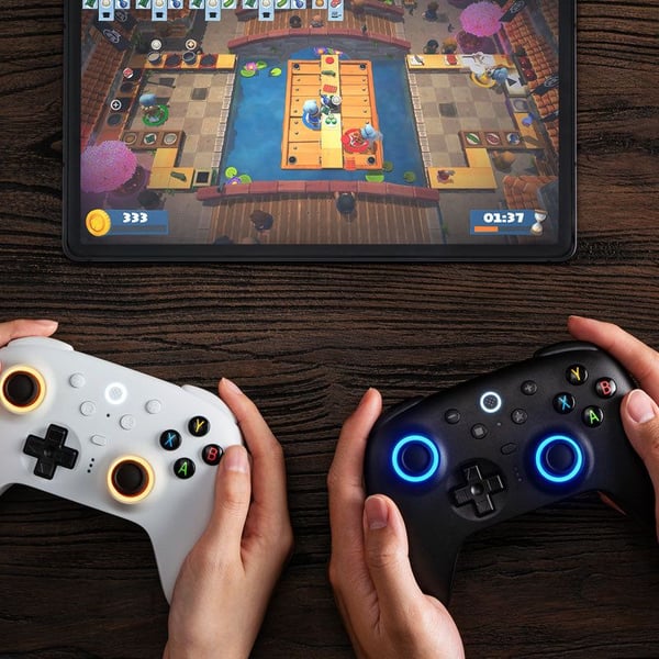 8BitDo Ultimate 2 trådløs spillkontroller 2.4G for Android, Mac, PC, svart
