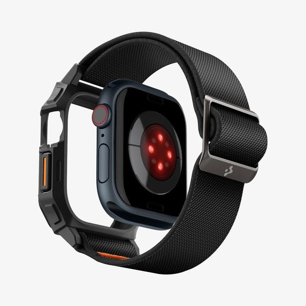Spigen Lite Fit Pro, Boks, SmartWatch, Sort, Apple, Apple Watch (42mm), Polyester, Termoplastisk polyuretan (TPU)