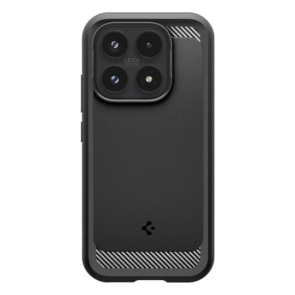 Spigen Rugged Armor, Mobilskal, Xiaomi, 17, 16 cm (6.3"), Svart