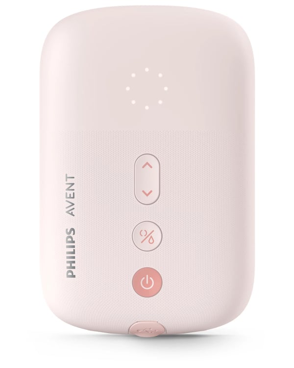 Philips AVENT SCF395/31 Dobbel elektrisk brystpumpe, Elektronisk, Rosa