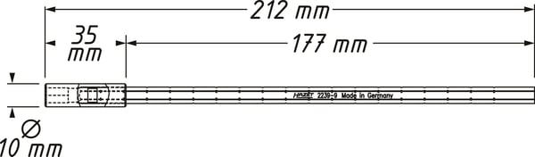 HAZET 2239-9, 1 kpl