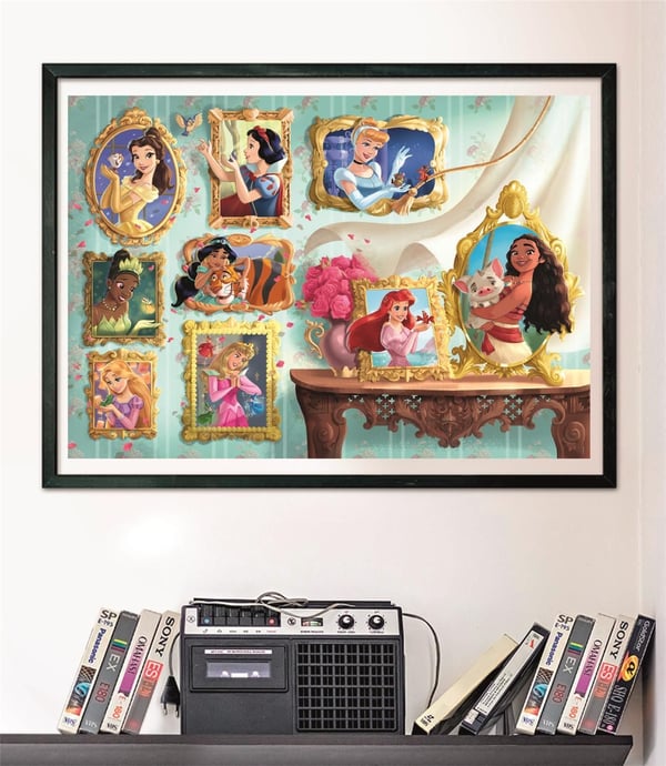CLE pussel 1000 Compact Disney Princess 37046