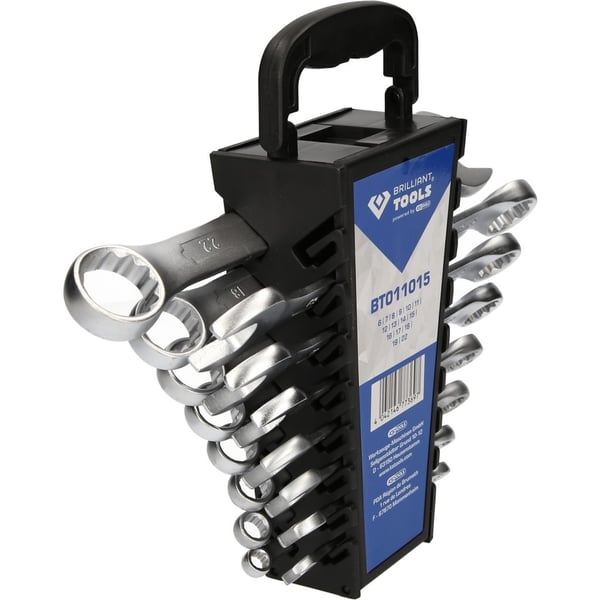 KS TOOLS Werkzeug-maschinen GmbH kombinasjonsnøkkelsett, 15 deler (BT011015)