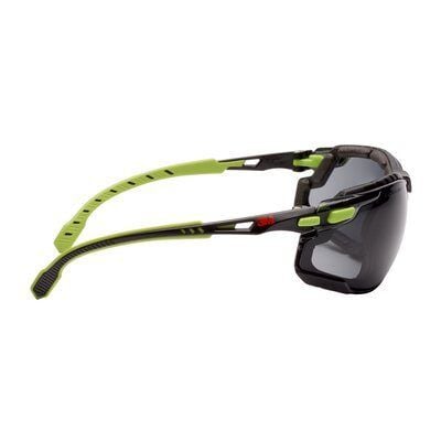 3M Solus™ 1000 suojalasit Scotchgard™ Protector, limenvihreä/musta, 1 kpl