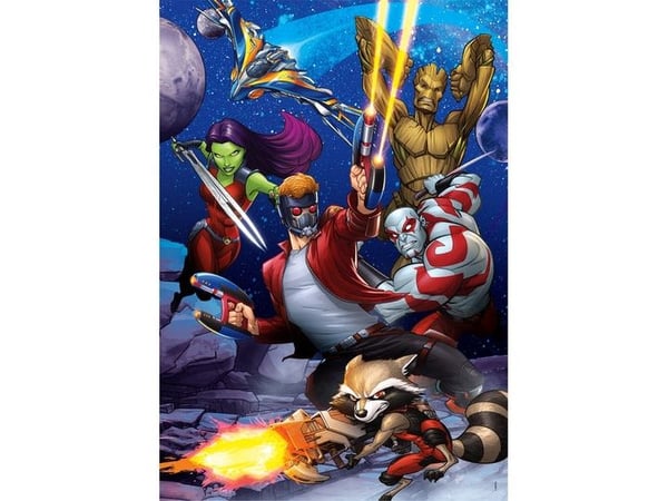 Puslespill Clementoni Puzzle 180 Super Color Marvel Guardians of the Galaxy
