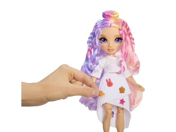 Rainbow High Air Brush & Create Fashion Dolls - Purple Eyes, Modedocka, Honkoppling, 4 År, Pojke/flicka, Multifärg
