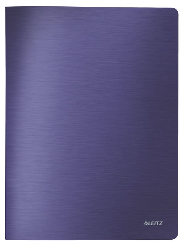 Leitz Kokoojakansio Style PP 20 taskua, Sininen, Polyvinyylikloridi (PVC), 20 taskua, A4, 231 mm, 13 mm