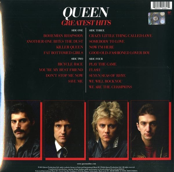 Queen - Greatest Hits - 2 x 180 gram vinyl