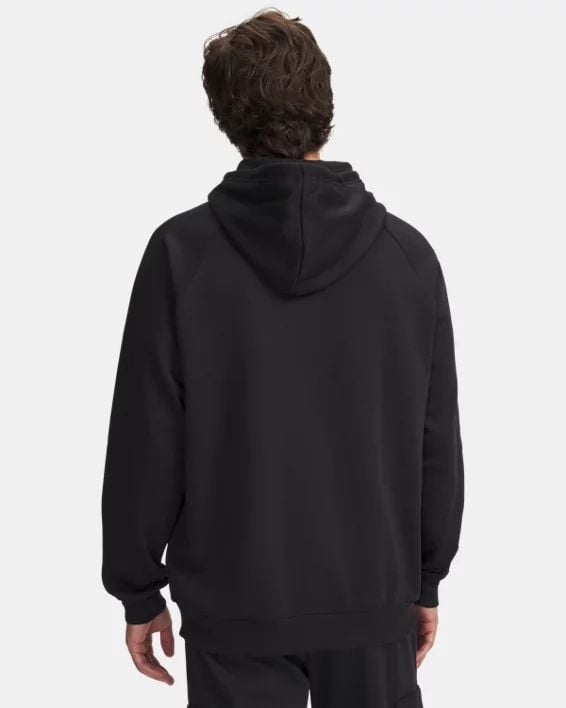 Under Armour Trainingshoddie Herren, Voksen, Hankjønn, Hettegenser, Svart, Lange ermer, Mønster