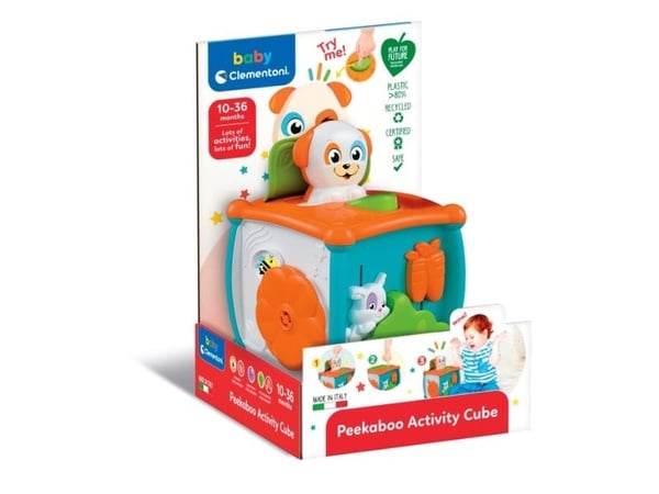 Clementoni Peekaboo aktivitetskub